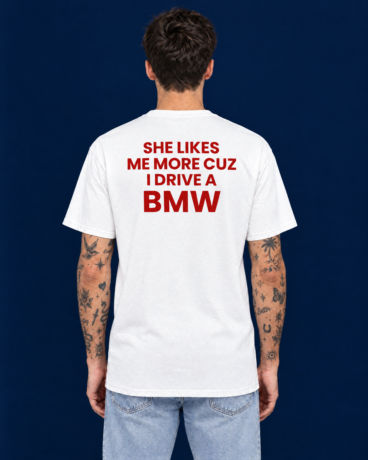 SHE LIKES ME MORE CUZ I DRIVE A BMW