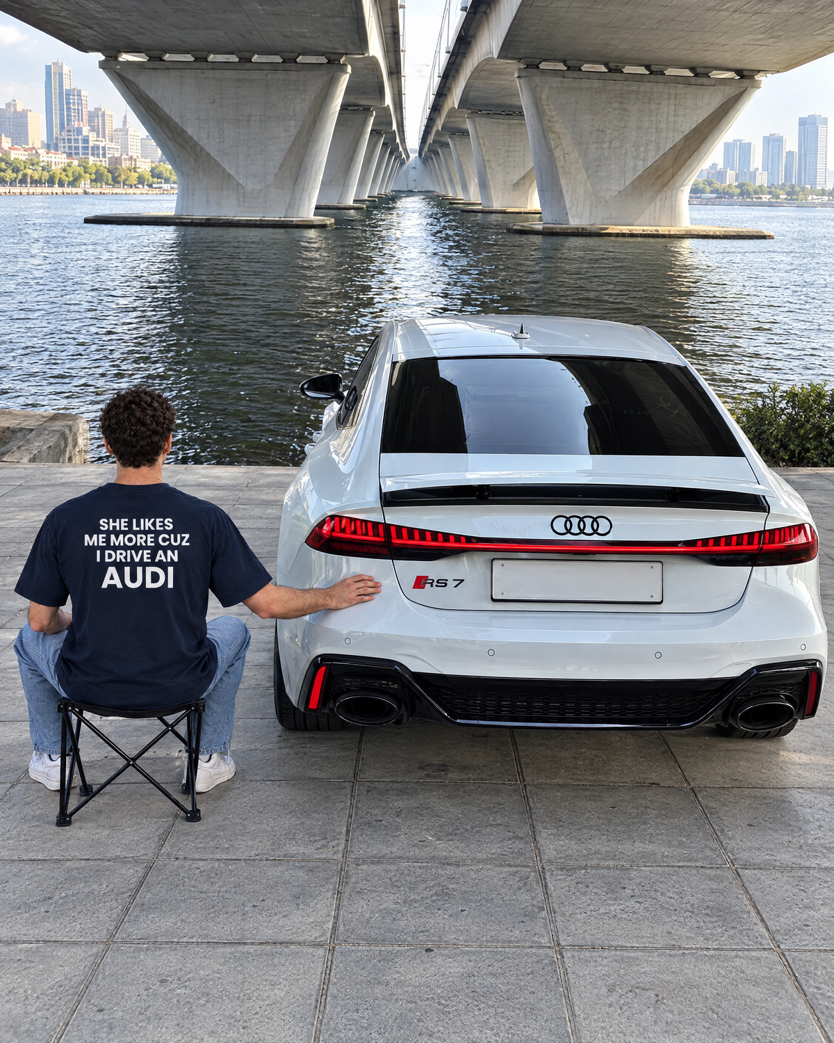 SHE LIKES ME MORE CUZ I DRIVE AN AUDI