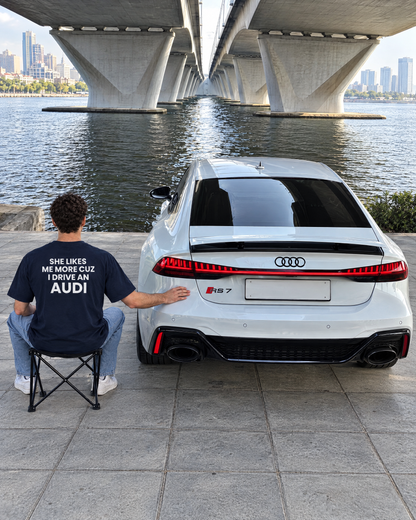 SHE LIKES ME MORE CUZ I DRIVE AN AUDI